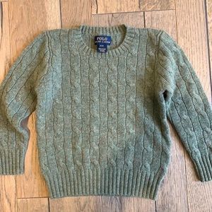 Polo Ralph Lauren cable-knit cashmere sweater 3T